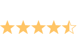 Google Play four and a half stars